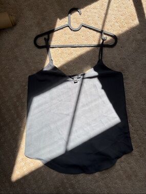 Women’s Grey Satin Cami Top